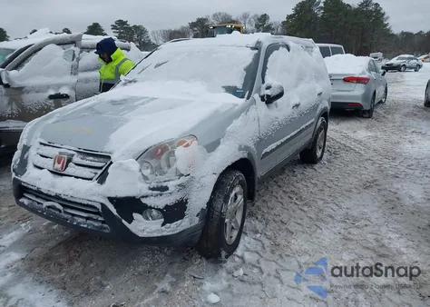 2005 Honda Cr-V Lx из США, поврежденный, VIN SHSRD785X5U308976